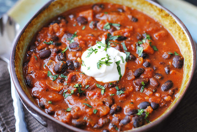 Black Bean Soup with Chorizo, Ham, and Bacon 006