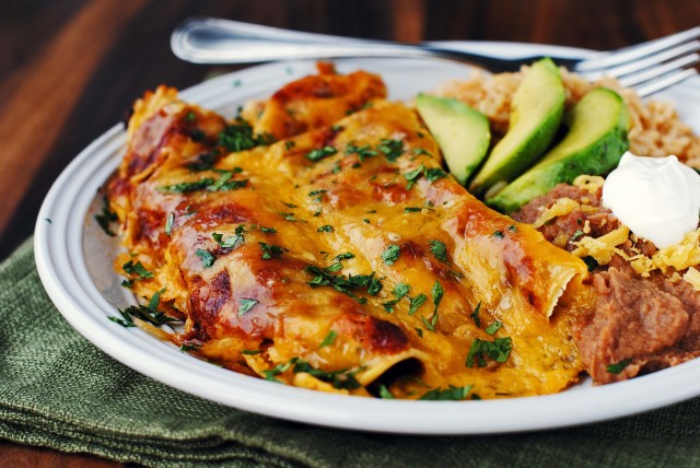 Shredded Beef Enchiladas 258