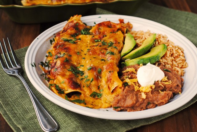Shredded Beef Enchiladas 326