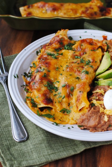 Shredded Beef Enchiladas 339