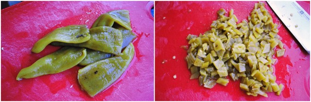 Shredded Beef Enchiladas peppers